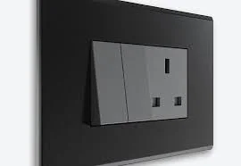 Norisys CUBE Series Flat-5 Plate with Frame - Charcoal Black - Charcoal Black
