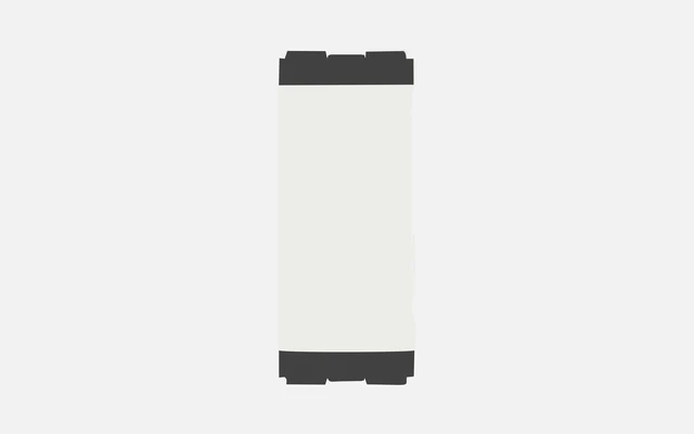 Norisys Cube Series Switch 16A 1Way 1M - White