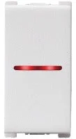 Panasonic Vision 16AX 1 Way Switch with LED Indicator, 1 Module - White - WIM51112 - 1 Way Switch with Indicator, White