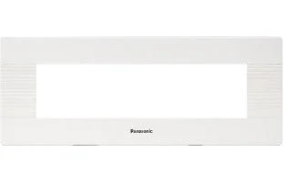 Panasonic Vision 8M Plate White | Modular Switchboard Cover Plate - White
