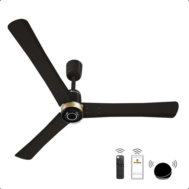 Atomberg Renesa Elite Smart Ceiling Fan - 1200mm, Earth Brown