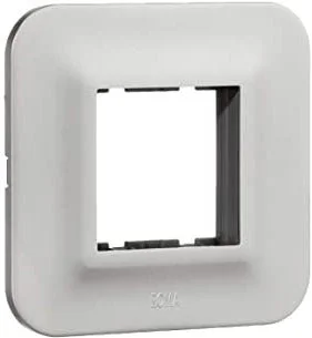 Anchor by Panasonic Roma Urban 2 Module Cover Plate with Base Frame - White - 66802WH - White