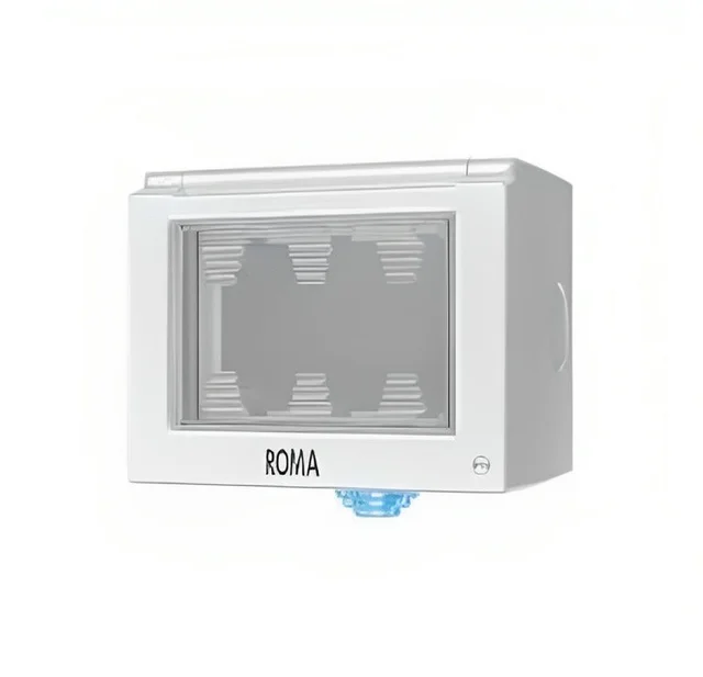 Anchor by Panasonic Roma Urban 3M Weatherproof Box (IP55), Grey Colour - Grey - 66663 - Grey
