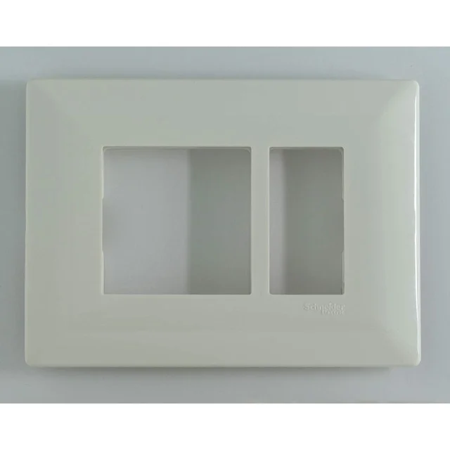Schneider Electric Livia Grid & Cover Frame 3M White - P0703 - White