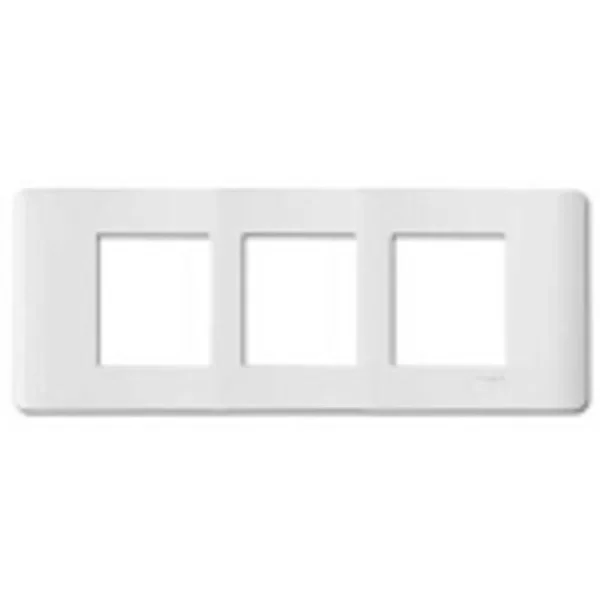 Schneider Electric ZENcelo 6M Grid & 6M Cover Frame White - IN8406C