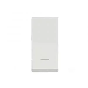 Schneider Electric Unica Pure 16AX 1 Way Switch with Indicator 1M Polar White - UNS161SWL1M_WE - Polar White