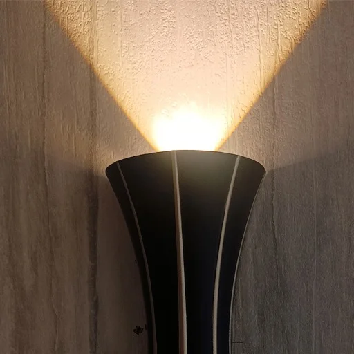 2 Way X 9Watts LED Outdoor Light Black Marble Body Volvo 804