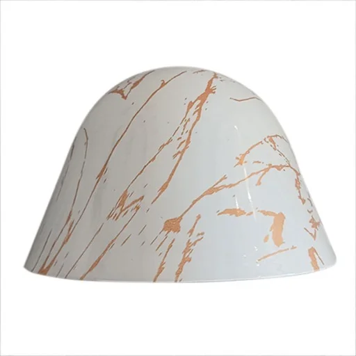 1 Way X 5 Watts White Marble Finish Outdoor Light Volvo 801