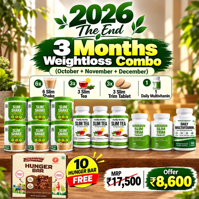 Healthy Wealthy 3 Months Weight Loss Combo