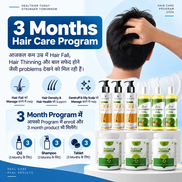 3 Month Hair Care Program