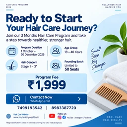 3 Month Hair Care Program