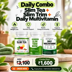 Daily Wellness Combo – Slim Tea, Slim Trim & Multivitamin