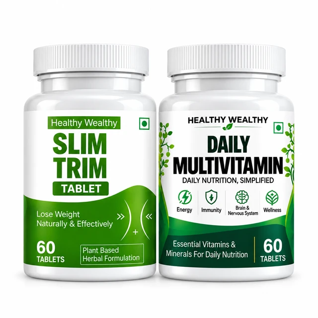Slim & Nourish Combo – Slim Trim Tablet + Daily Multivitamin