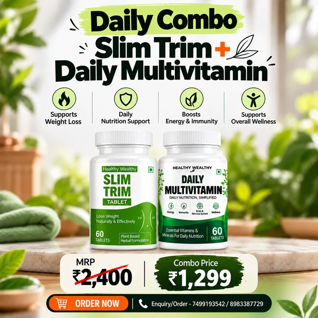 Slim & Nourish Combo – Slim Trim Tablet + Daily Multivitamin