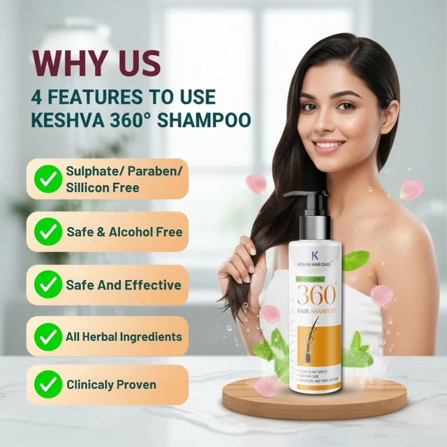 Keshva 360° hair shampoo