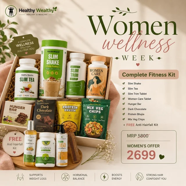 Complete Fitness Kit for Women|Healthy Wealthy