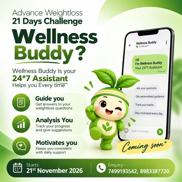 21 Days Advance Weight Loss Challenge | Healthy Wealthy