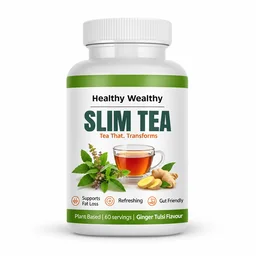 Healthy Wealthy Slim Tea Ginger Tulsi – Pack of 2 ✅