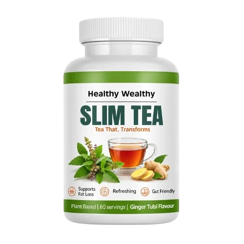 Healthy Wealthy Slim Tea – Ginger Tulsi Flavour