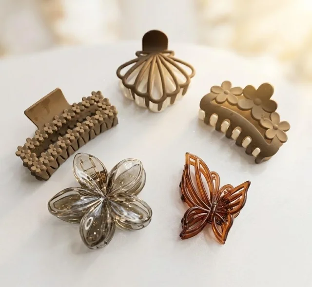 5 pcs brown shade claws