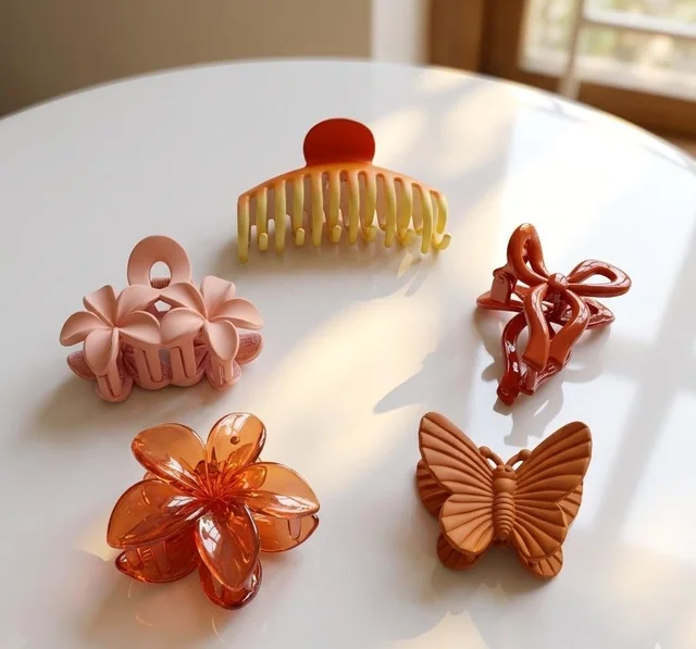 5 pcs orange shade claws