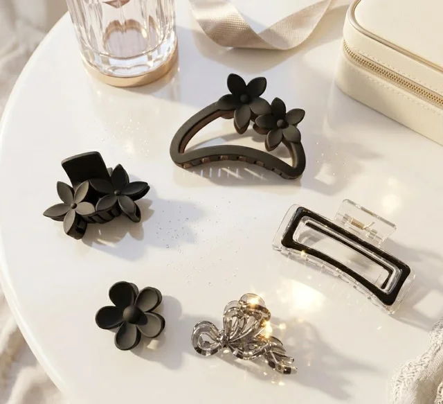 5 pcs black shade claws