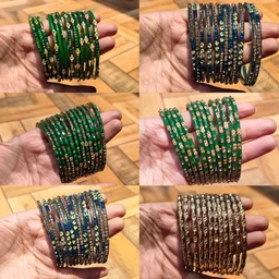 Sawan Green Bangles SALE (30 sets in 1 pack)