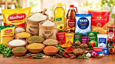 Groceries, Oil & Masala