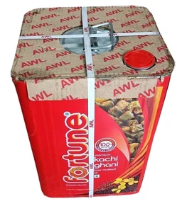 Fortune Kachi Ghani Pure Mustard Oil (15 Kg)