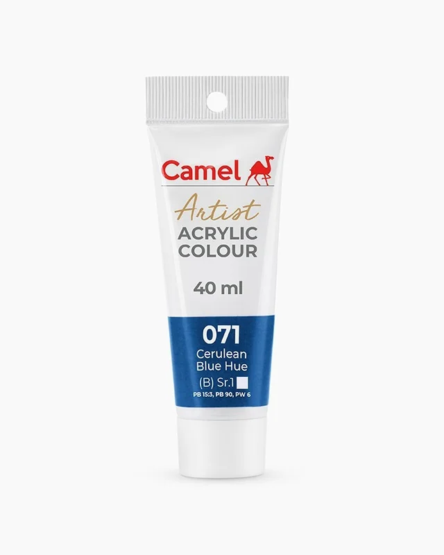 Camel Artist Acrylic Colours Cerulean Blue Hue 40 ML