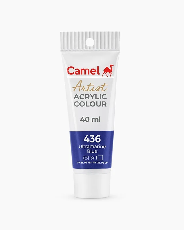 Camel Artist Acrylic Colours Ultramarine Blue 40 ml