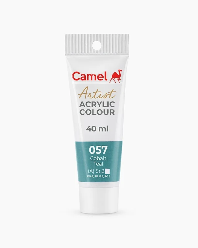 Camel Artist Acrylic Colours Cobalt Teal 40 ml