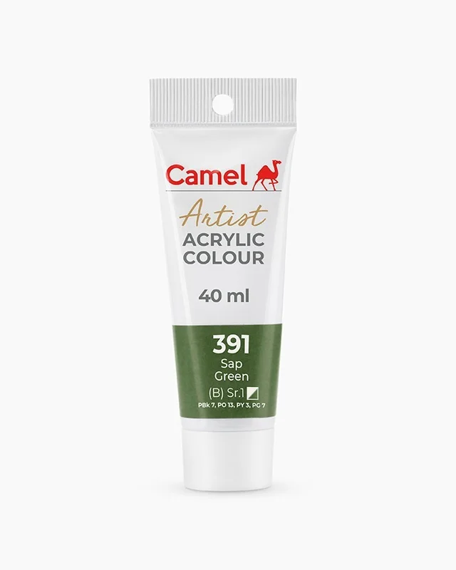 Camel Artist Acrylic Colours Sap Green 40 ml