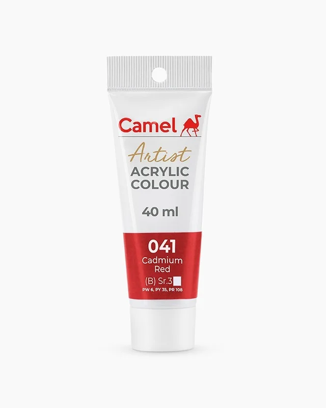Camel Artist Acrylic Colour Cadmium Red 40 ml
