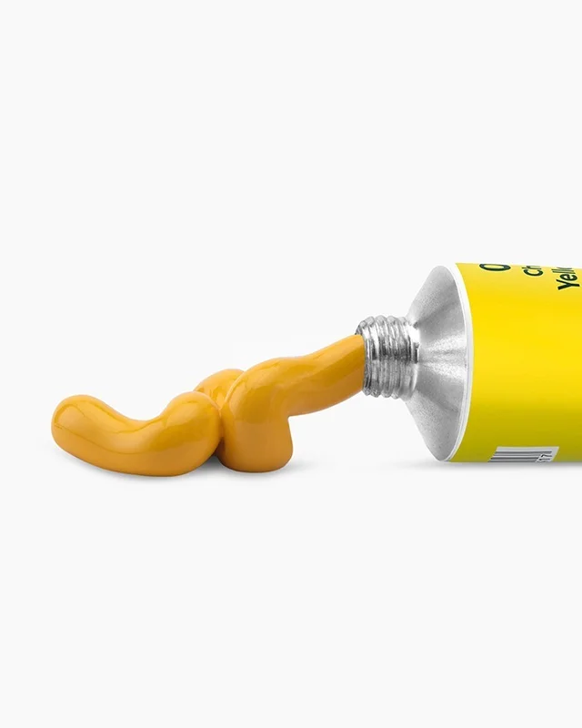 Camel Artist Oil Colours Individual tube of Chrome Yellow Hue in 120ML