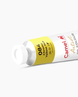 Camel Artist Oil Colours Individual tube of Chrome Yellow Hue in 120ML