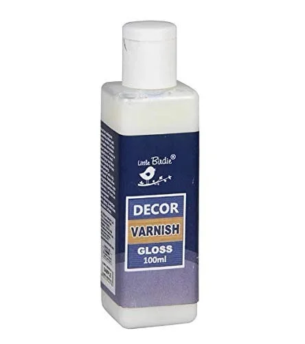 Little Birdie Decor Varnish 100ml - Gloss | for Ultimate Weather Protection & Durable Gloss Finish