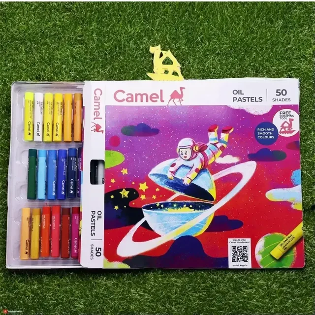 Camel Oil Pastels (50 Shades)