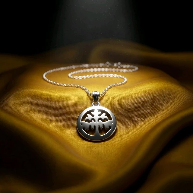 Classy Tree Themed Chain-Pendant Set