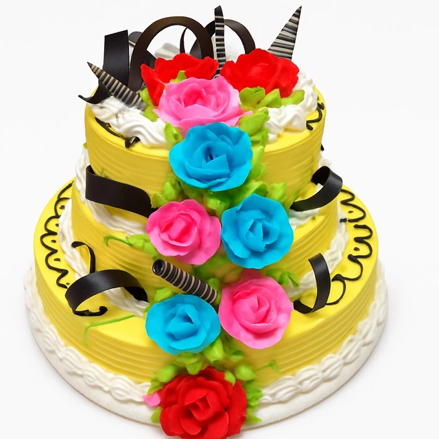 Rose Garden Delight Cake
