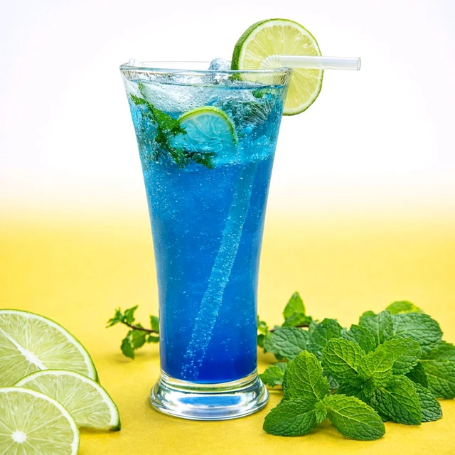 Blue Lagoon Mojito 