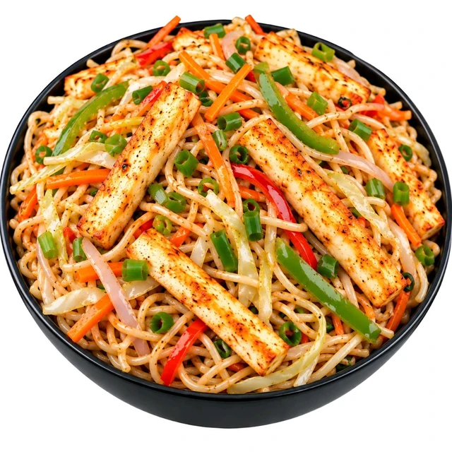Paneer Hakka Noodles 