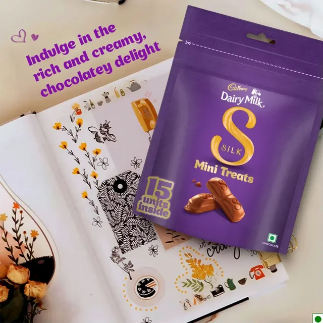 Cadbury Dairy Milk Silk Mini Treats Chocolate Pack - 135g