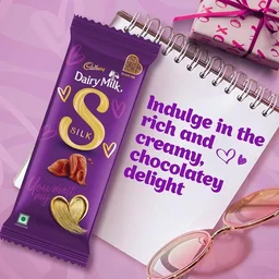 Cadbury Dairy Milk60 g Cadbury Dairy Milk Silk Valentine Milk Chocolate Bar - 60 g