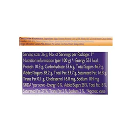 Cadbury Dairy Milk Roast Almond Milk Chocolate Bar - Pack of 2 - 2 x 36 g