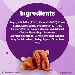 Cadbury Dairy Milk Silk Roast Almond Milk Chocolate Bar - 134g