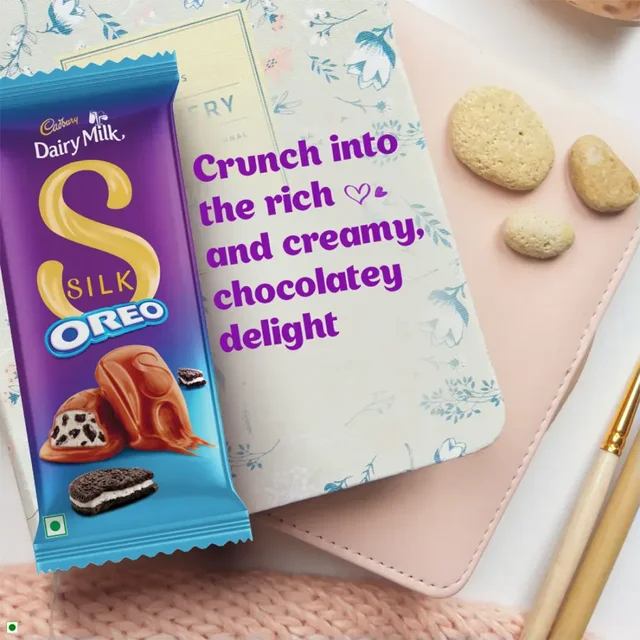 Cadbury Dairy Milk Silk Oreo Filled Bar - 124g