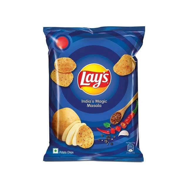 Lays Lay's India's Magic Masala Potato Chips - 48g, Chips