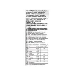 Lays Lay's Wafer Style - Red Chilli Potato Chips - Pack of 3 - 3x48g, Chips