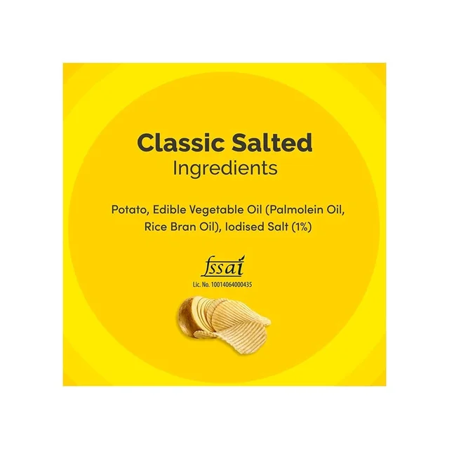 Lays Lay's Classic Salted Potato Chips - Chips, 48g